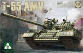 1:35 Takom 2042 T-55 AMV - Russian Medium Tank Plastic kit