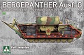 1:35 Takom 2107 Bergepanther Ausf. G w/Full Interior Plastic kit