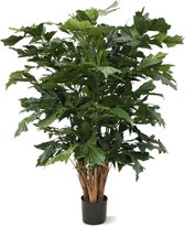 Maxifleur kunstplanten - Fishtail kunstpalm - XL Deluxe -  voor binnen - 130 cm