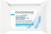 Diadermine Express 3in1 Reinigingsdoekjes