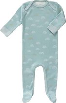 Fresk pyjama met voetjes Rainbow ether blue