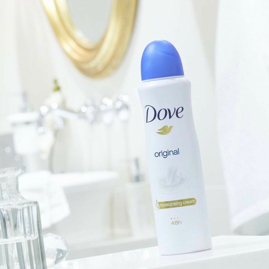 Dove Original Anti-transpirant Spray Vrouw - 6 x 150 ml - Voordeelverpakking