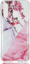 Samsung Galaxy A50 Hoesje - Mobigear - Marble Serie - TPU Backcover - Blossom - Hoesje Geschikt Voor Samsung Galaxy A50