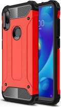 Mobigear Outdoor Hardcase Hoesje - Geschikt voor Xiaomi Mi Play - Rood