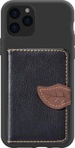 Apple iPhone 11 Hoesje - Mobigear - Cards Wallet Serie - TPU Backcover - Zwart - Hoesje Geschikt Voor Apple iPhone 11
