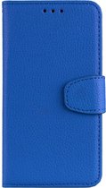 Xiaomi Mi 8 SE Hoesje - Mobigear - Wallet5 Serie - Kunstlederen Bookcase - Blauw - Hoesje Geschikt Voor Xiaomi Mi 8 SE