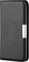 Huawei P40 Hoesje - Mobigear - Wallet Serie - Kunstlederen Bookcase - Zwart - Hoesje Geschikt Voor Huawei P40