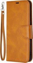 Mobigear Excellent Bookcase Hoesje - Geschikt voor OPPO Find X2 Neo - Cognac