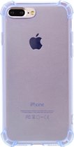 Apple iPhone 8 Plus Hoesje - Mobigear - Cushion Serie - TPU Backcover - Blauw - Hoesje Geschikt Voor Apple iPhone 8 Plus
