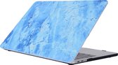 Mobigear Laptophoes geschikt voor Apple MacBook Pro 15 Inch (2016-2019) Hoes Hardshell Laptopcover MacBook Case | Mobigear Marble - Model 33 - Model A1707 / A1990