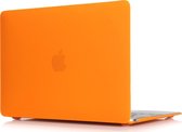 Apple MacBook Air 13 (2018-2020) Case - Mobigear - Matte Serie - Hardcover - Oranje - Apple MacBook Air 13 (2018-2020) Cover