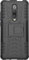 Xiaomi Mi 9T Pro Hoesje - Mobigear - Tire Serie - Hard Kunststof Backcover - Zwart - Hoesje Geschikt Voor Xiaomi Mi 9T Pro