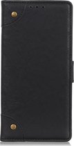Huawei P40 pro Hoesje - Mobigear - Ranch Serie - Kunstlederen Bookcase - Zwart - Hoesje Geschikt Voor Huawei P40 pro