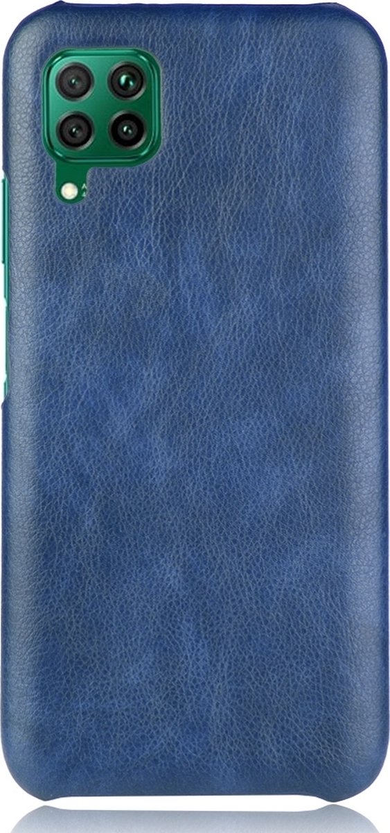 Mobigear Hoesje geschikt voor Huawei P40 Lite Telefoonhoesje Hardcase | Mobigear Excellent Backcover | P40 Lite Case | Back Cover - Blauw