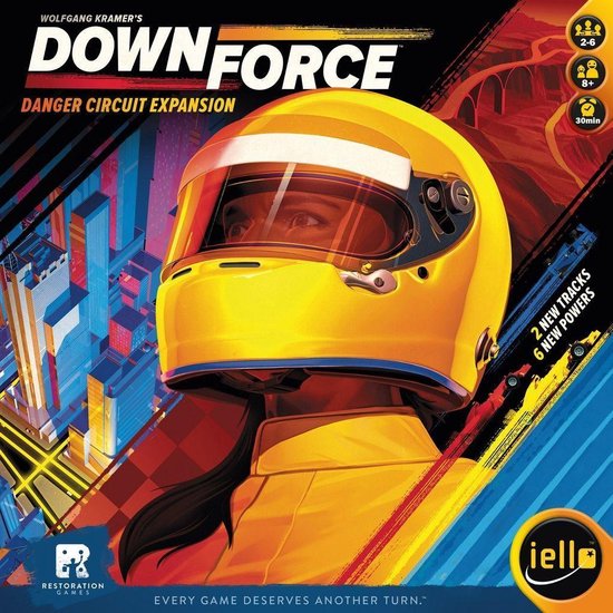 Thumbnail van een extra afbeelding van het spel Downforce Circuit Danger - Bordspel