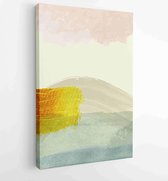 Luxury gold abstract arts background. Wall arts vector 1 - Moderne schilderijen – Vertical – 1899100522 - 80*60 Vertical