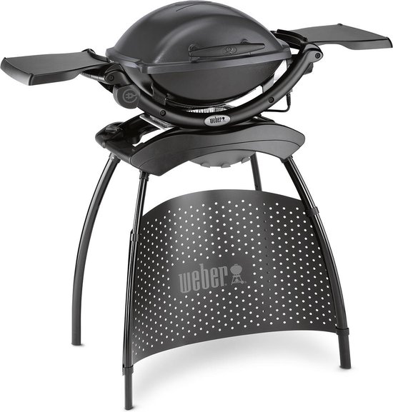 Weber Q 1400 Stand - elektrische barbecues - dark grey