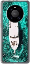 6F hoesje - geschikt voor Huawei P40 Pro -  Transparant TPU Case - Yacht Life #ffffff