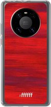 6F hoesje - geschikt voor Huawei P40 Pro -  Transparant TPU Case - Scarlet Canvas #ffffff