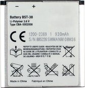 BST-38 batterij voor Sony Ericsson W580
