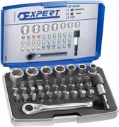 EXPERTbyFacom - E131705 koffer met bits en doppen 1/4 - 39 stuks