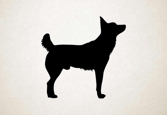 Silhouette chien - Tahltan Bear Dog - Tahltan Bear Dog - XS - 25x26cm - Zwart - décoration murale