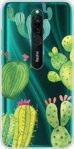 Voor Xiaomi Redmi 8 Lucency Painted TPU beschermhoes (Cactus)