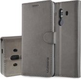 Voor Huawei Mate 10 Pro LC.IMEEKE kalfsleer Horizontale flip lederen tas, met houder & kaartsleuven & portemonnee (grijs)