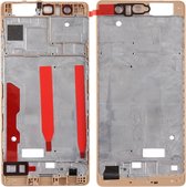 Frontbehuizing LCD Frame Bezelplaat voor Huawei P9 (goud)