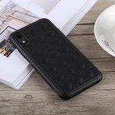 TOTUDESIGN Deo Series Shockproof TPU + PU Case voor iPhone XR (zwart)