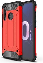 Magic Armor TPU + PC Combination Case voor Huawei Honor 10i (rood)