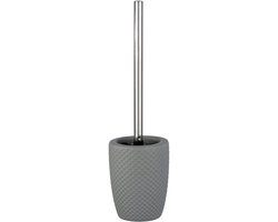 Wenko Toiletborstel Met Houder Punto 41 Cm Keramiek Grijs