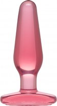 Doc Johnson Pink Jelly - Buttplug - Roze - Medium - Ø 35 mm