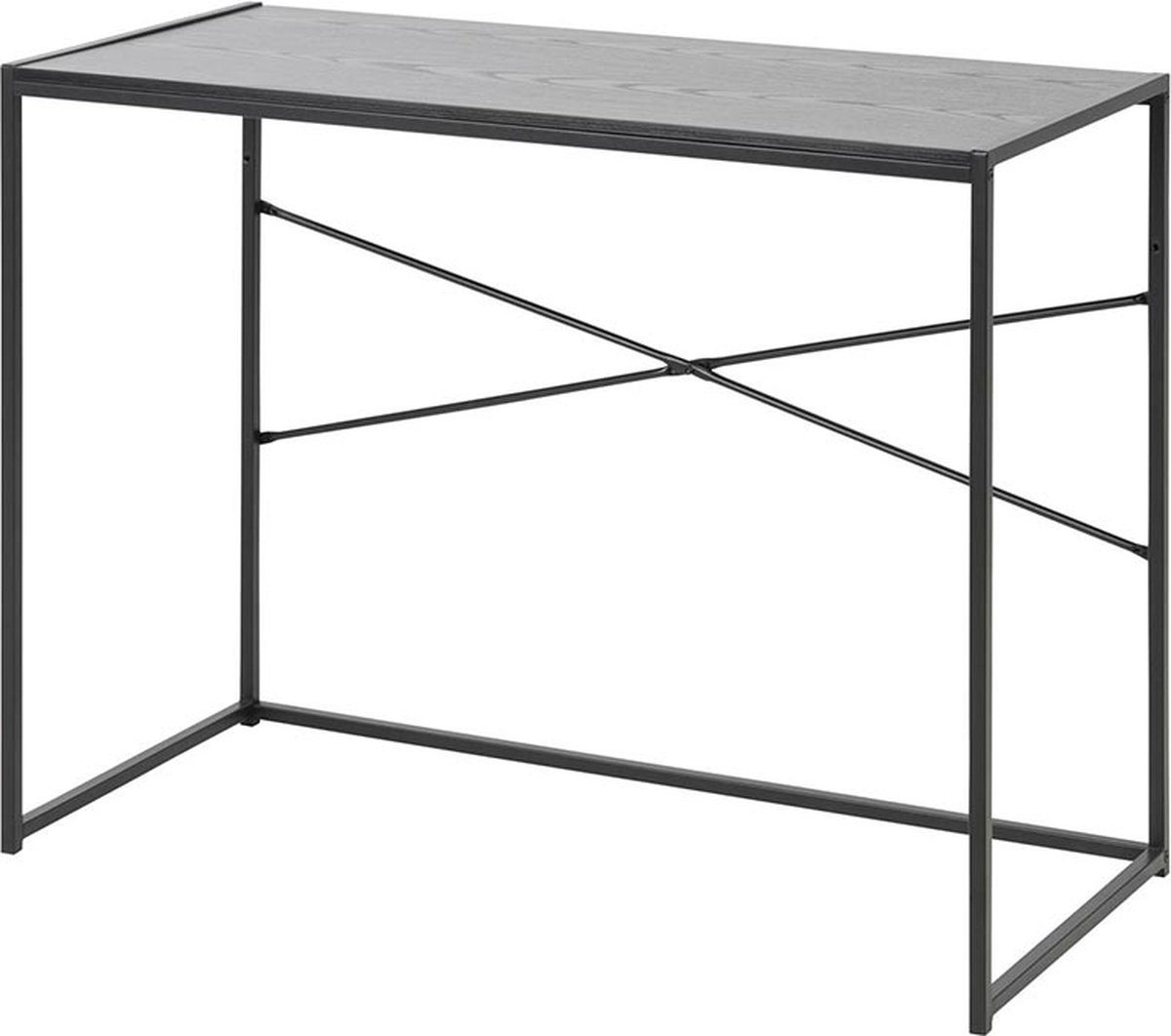 Vic houten bureau zwart - 100 x 45 cm