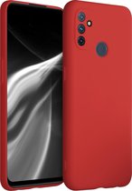 kwmobile telefoonhoesje voor OnePlus Nord N100 - Hoesje voor smartphone - Back cover in rood