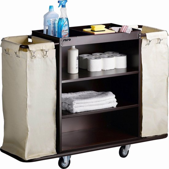 Foto: Room service hotel trolley model af 258 dubbel saro 399 1017