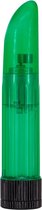 Seven Creations-Crystal Clear Green Ladyfinger Vib.-Vibrator