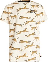 WE Fashion Meisjes T-shirt met luipaarddessin