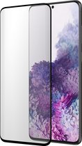 Mobiparts Curved Gehard Glas Ultra-Clear Screenprotector voor Samsung Galaxy S20 Plus - Zwart