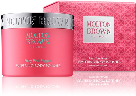 Foto: Molton brown fiery pink pepper pampering body polisher bodyscrub 275 gr