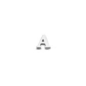 Isabel Bernard Saint Germain Dames OorbellenOorknoppen Goud - Witgoudkleurig (Letter E)