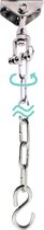 Hangstoelbevestiging '360' Comfort | Verstelbaar | Universeel | 160 KG | 6 CM | Metaal | 1% For The Planet | Tropilex
