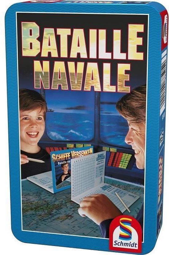 Boek: SCHMIDT EN SPIELE Pocket Game - Naval Battle, geschreven door Schmidt Spiele