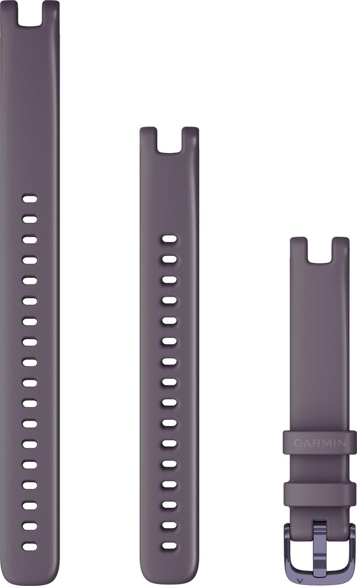 Garmin Lily Siliconen Horlogebandje - 14mm - Wearablebandje - Midnight Orchid