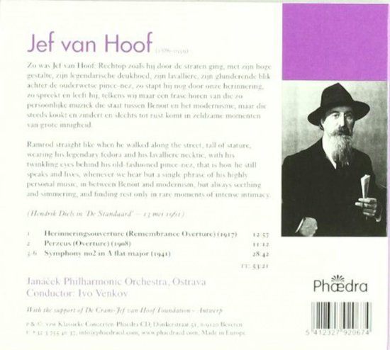 In Flanders' Fields Vol.67 Jef Van Hoof, Janácek Philharmonic