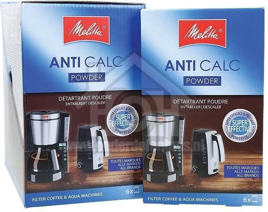 Melitta Anti Calc voor filterkoffiemachines en waterkokers