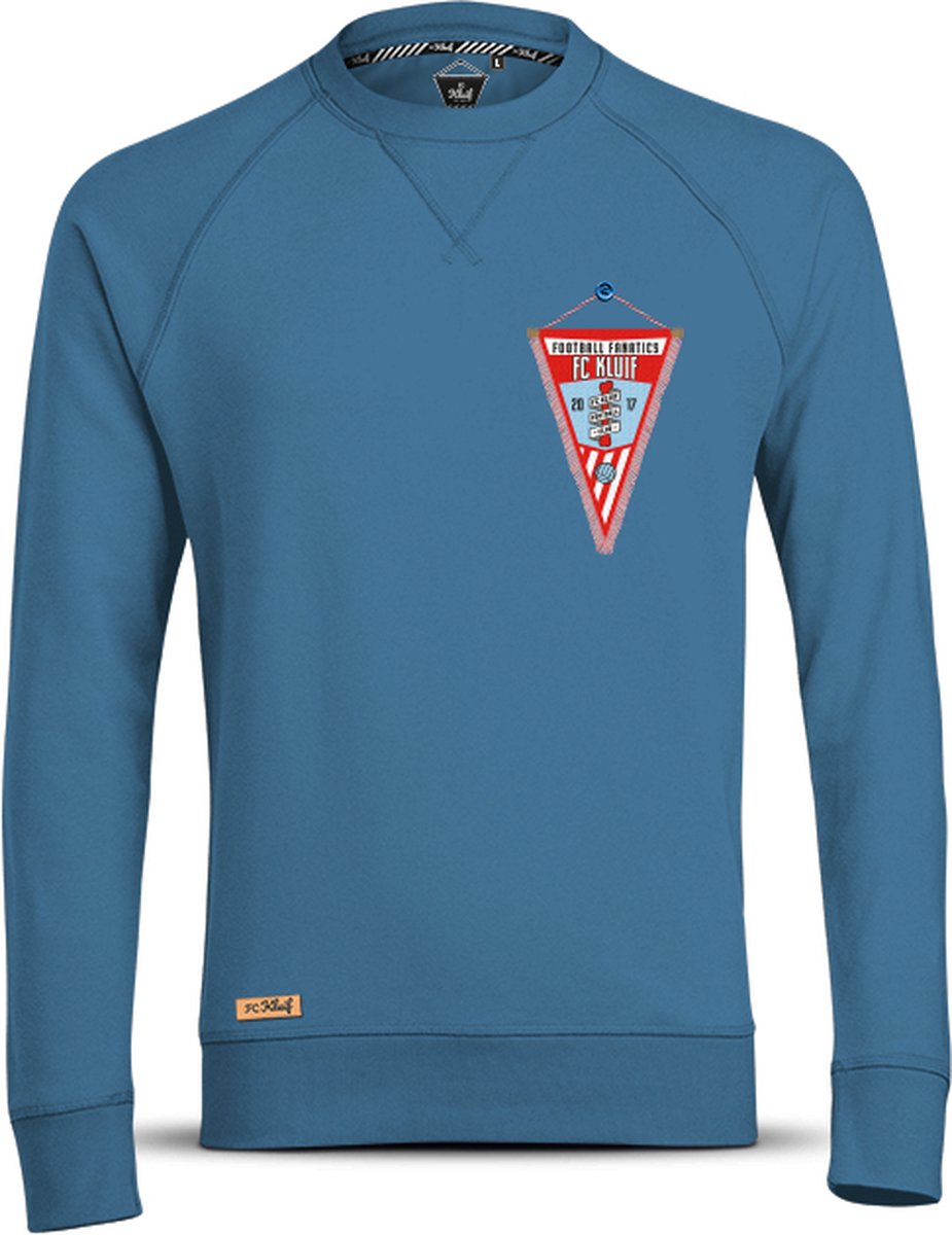 FC Kluif Vaantje sweater Blauw - Maat S / Small - Heren lifestyle trui - Voetbal sweater