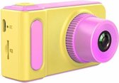 2.0 megapixel 2.0 inch TFT-scherm siliconen schokbestendige digitale SLR-camera voor kinderen (roze)