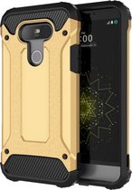 Tough Armor TPU + pc-combinatiehoes voor de LG G5 (goud)