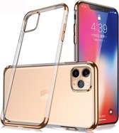 Voor iPhone 11 Pro Max SULADA schokbestendige TPU-beschermhoes (goud)